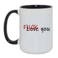 Duży Biało-Czarny 450 ml