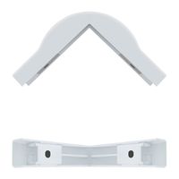 Qoltec Narożnik zewnętrzny | 76 x 18mm