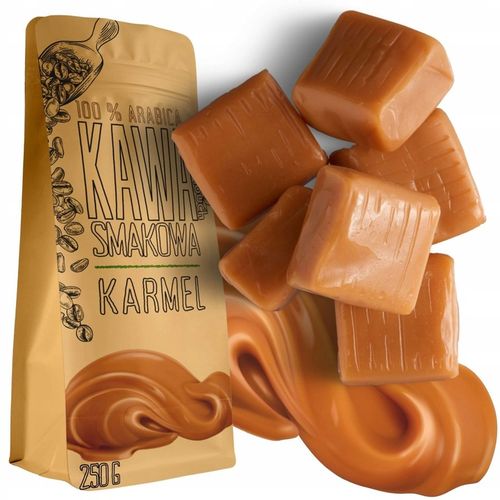 KAWA MIELONA smakowa KARMELOWA karmel toffi deserowa 250 g Green Touch na Arena.pl