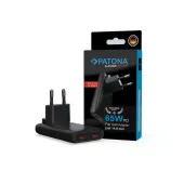 PATONA Platinum Ładowarka Flat GaN 65W PD3.0 czarn