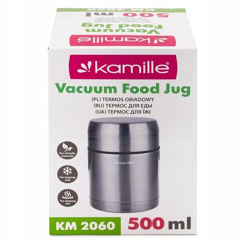 TERMOS OBIADOWY na ZUPĘ OBIAD pojemnik MENAŻKA lunch box KAMILLE 0,5 l na Arena.pl