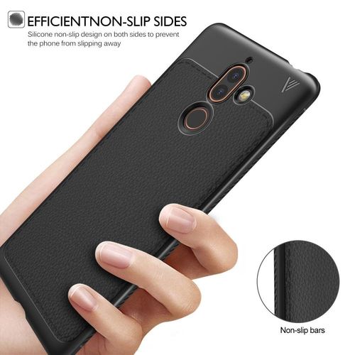 TECH-PROTECT TPULEATHER NOKIA 7 PLUS BLACK na Arena.pl