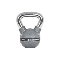 Hantla kettlebell gumowana PU 6 kg Insportline