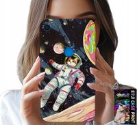 ETUI DO HUAWEI Y6S - KOCI ASTRONAUTA KOT KOSMOS OBUDOWA CASE