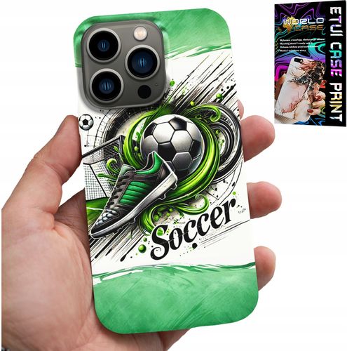 ETUI DO IPHONE 15 PRO MAX - PIŁKA NOŻNA, FOOTBALL PIŁKA CASE + SZKŁO na Arena.pl