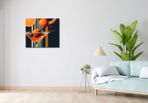 Obraz 70x60cm Koktajl w Stylu na Arena.pl
