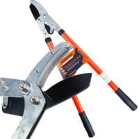 DUŻY SEKATOR OGRODOWY NOŻYCOWY wzmacniany NOŻYCE DO GAŁĘZI ROŚLIN KRZE