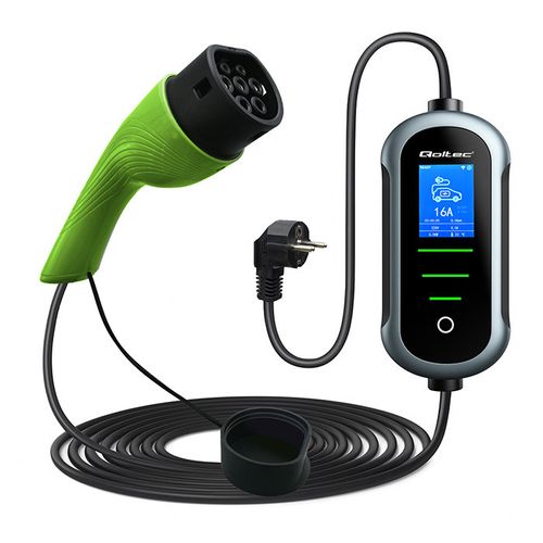 Qoltec Mobilna Ładowarka EV 3.5kW Typ2 Wi-Fi LCD 5m na Arena.pl
