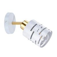 KINKIET LED ELEN RUCHOMY 35W BIAŁY ZŁOTY STALOWY IP20