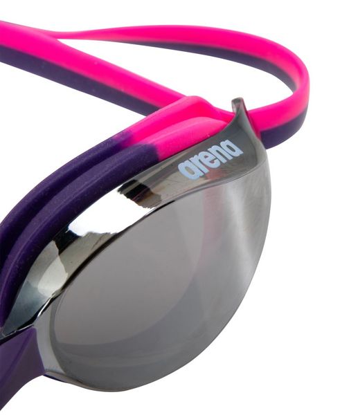 ARENA OKULARY JUNIOR PYTHON MIRROR SILVER SHOCKING PINK PLUM 011007/130 zdjęcie 4