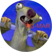 Opłatek na tort Epoka Lodowcowa Maniek Sid Tekst Gratis Gruby