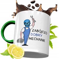 Kubek Zielony Dla Mechanika Na Urodziny Prezent
