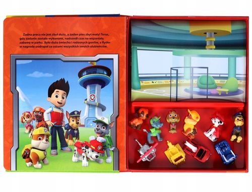 Psi Patrol 10 Figurek oryginalne + Książka + Mata Figurki na Arena.pl