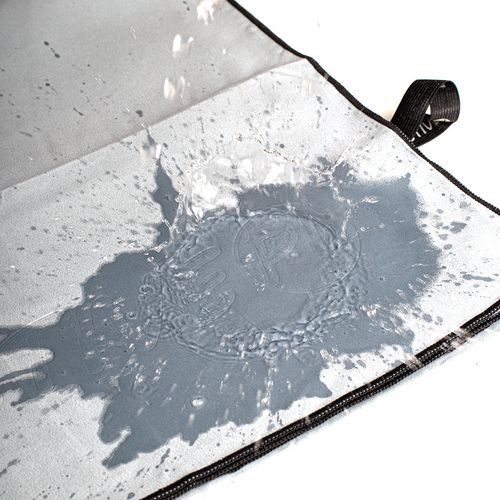 Ręcznik Szybkoschnący Z Mikrofibry 130X80 Szaro-Czarny na Arena.pl