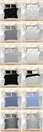 Komplet pościeli 160x200 gruba Polska bawełna 100% dużo wzorów - certyfikat na Arena.pl