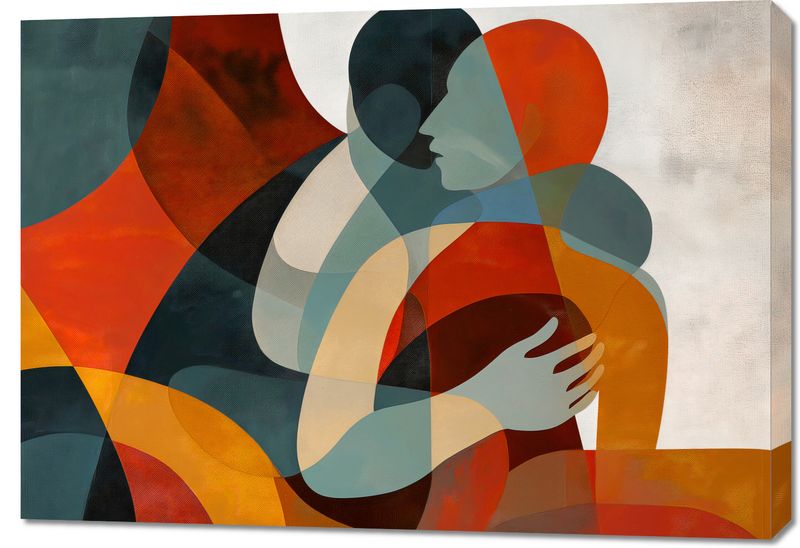 Obraz 100x70cm Objęcia zdjęcie 1