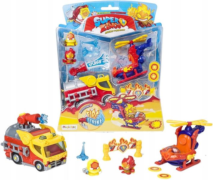 Super Zings Fire Strike Misja Pożar figurki zdjęcie 16