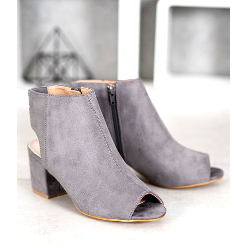 Szare Botki Open Toe r.38 na Arena.pl