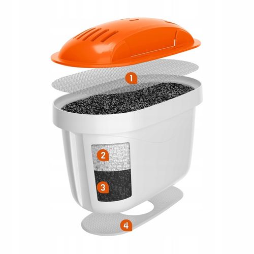 6x filtr wody wkład AquaFloow Maxi Hard do dzbanka filtrującego twarda woda na Arena.pl