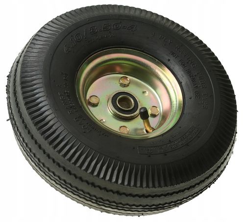 KOŁO KÓŁKO DO TACZKI WÓZKA 4.10/3.50-4 260x85 4PR MOCNE POMPOWANE OTWÓR 16 na Arena.pl