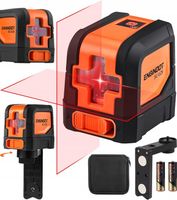 Laser Krzyżowy Poziomica Laserowa 15M Czerwony Samopoziomująca