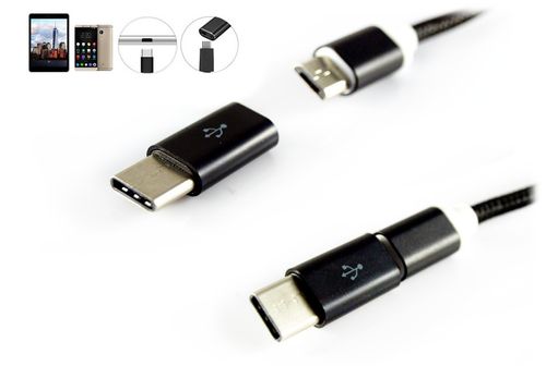 ADAPTER PRZEJŚCIÓWKA MICRO USB do USB-C 3.1 TYP C na Arena.pl