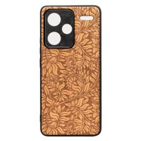 Drewniane Etui Bewood do Xiaomi Redmi Note 13 Pro Plus 5G LIŚCIE JABŁOŃ