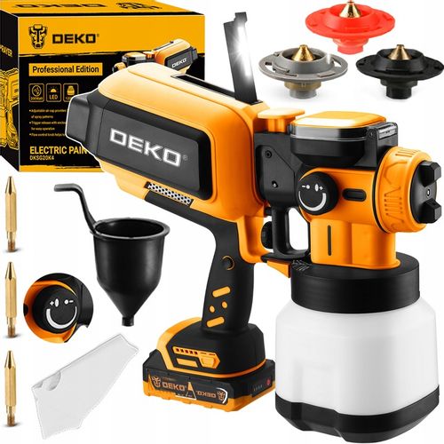 PISTOLET DO MALOWANIA ŚCIAN AGREGAT MALARSKI 3DYSZE 70 DIN ZESTAW XXL DEKO na Arena.pl