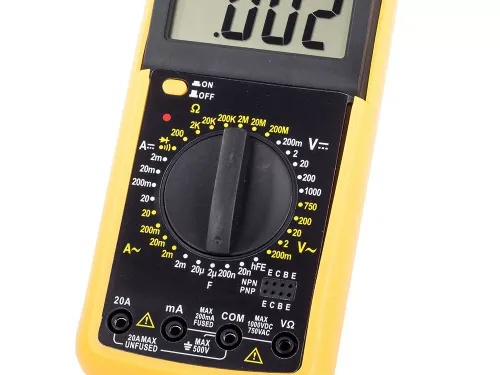 Cyfrowy miernik multimetr prądu dt9205a lcd cyfra na Arena.pl