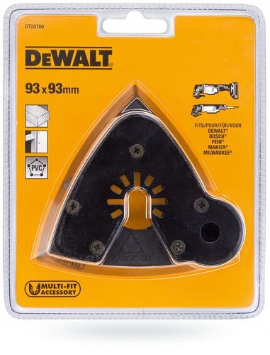 Stopa szlifierska trójkąt multitool Dewalt DT20700 na Arena.pl
