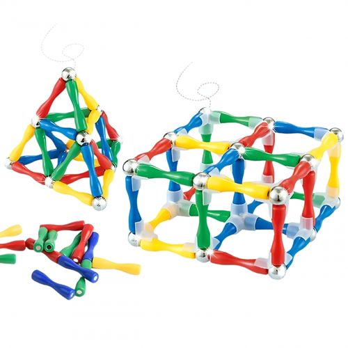 ZESTW  KLOCKI MAGNETYCZNE KONSTRUKCYJNE DLA DZIECI na Arena.pl
