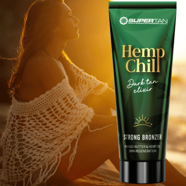 Supertan Hemp Chill Mocny Bronzer O Właściwościach Regenerujących 200m zdjęcie 2