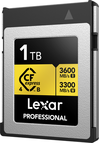 Karta Lexar CFexpress 4.0 Pro Gold R3600/W3300 1TB na Arena.pl