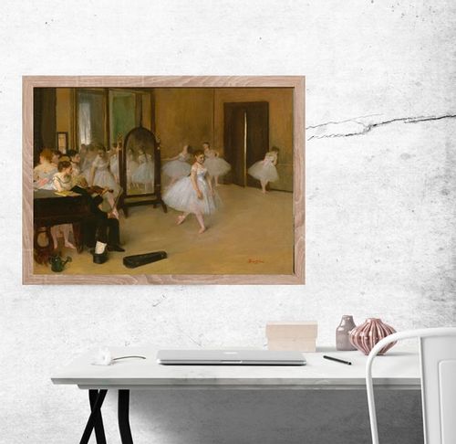 The Dancing Class, Edgar Degas - plakat 60x40 cm na Arena.pl