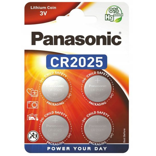 Bateria Panasonic CR-2025 - 1szt zdjęcie 1
