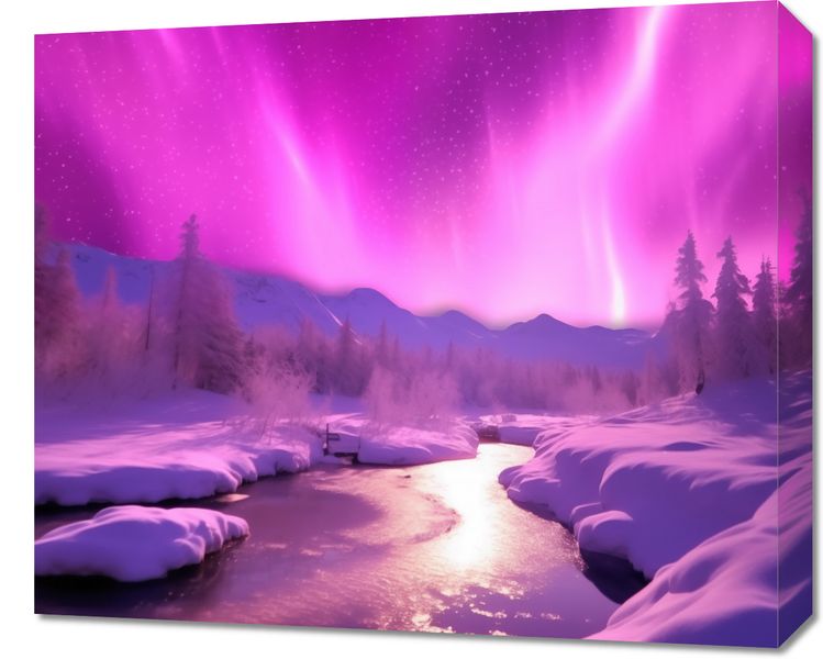 Obraz 60x50cm Aurora Nad Niebiem zdjęcie 1