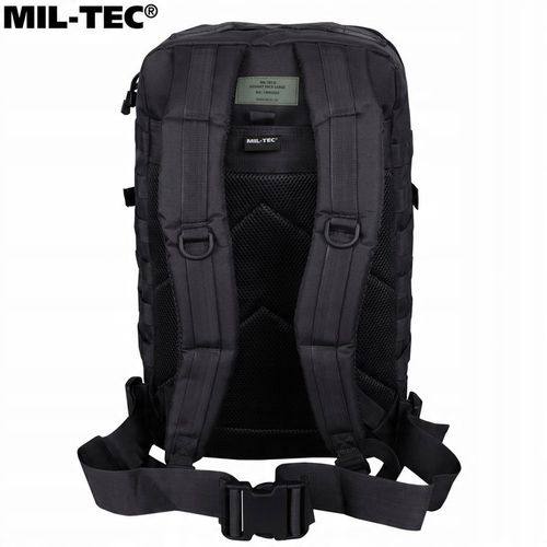 Plecak wojskowy taktyczny militarny Mil-Tec Large Assault Pack 36 l Black na Arena.pl