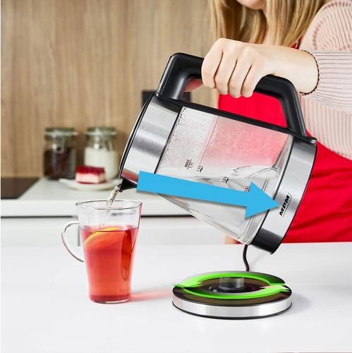 Czajnik elektryczny bezprzewodowy regulacja temperatury szklany MPM MCZ-116 na Arena.pl