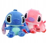 ZESTAW 2x STICH ANGEL PRZYTULANKA PLUSZAK MIŚ 25cm LILO I STITCH