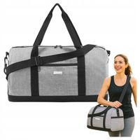 TORBA TRENINGOWA SPORTOWA PODRÓŻNA TURYSTYCZNA BAGAŻ DUŻA MOCNA PASEK