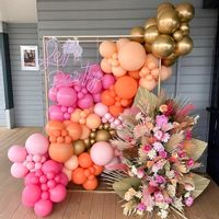 ZESTAW BALONÓW GIRLANDA BALONOWA NA URODZINY ŚLUB