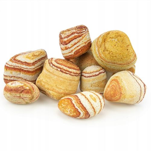 Otoczak Do Akwarium Kolorowy Kamień Zestaw 3kg na Arena.pl