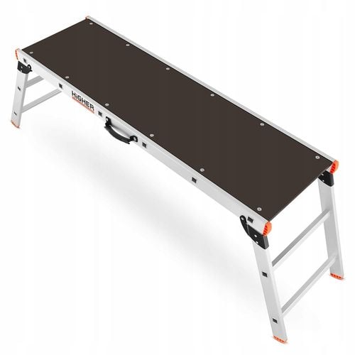 Podest roboczy aluminiowy składany platforma składana HIGHER 2,60m na Arena.pl