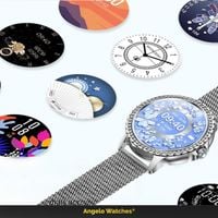 Smartwatch Angelo Watches Lumiere srebrny