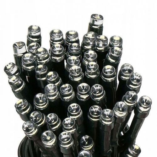 światełka lampki 100 led niebieski, flash biały lamp08n na Arena.pl