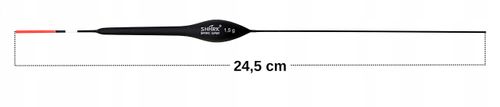 Spławik STAŁY z BALSY SHARK Perfekt Hunter 1,5 g / 24,5 cm na Arena.pl