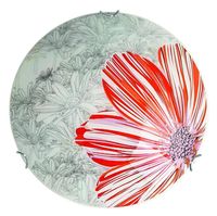 Spring plafon 40 2x60W E27 czerwony