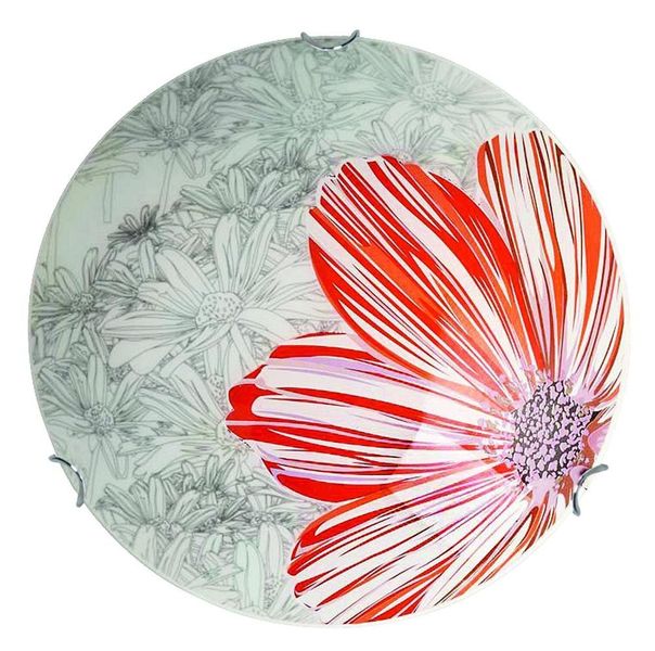 Spring plafon 40 2x60W E27 czerwony zdjęcie 1