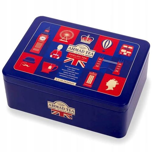 Ahmad Tea Six Collection zestaw herbat w puszcze bombonierka 6 smaków na Arena.pl