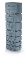 Zbiornik na deszczówkę TOWER STONE IDTST350 | Smooth gray, Pojemność: 350 l, Wymiary 38.4x57.5x180 cm, Kolor Smooth gray, Waterform, Prosperplast